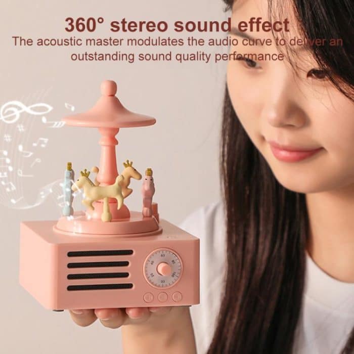 T15 Carousel Bluetooth Mini Wireless Smart Speaker – Bild 4