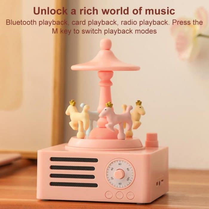 T15 Carousel Bluetooth Mini Wireless Smart Speaker – Bild 6