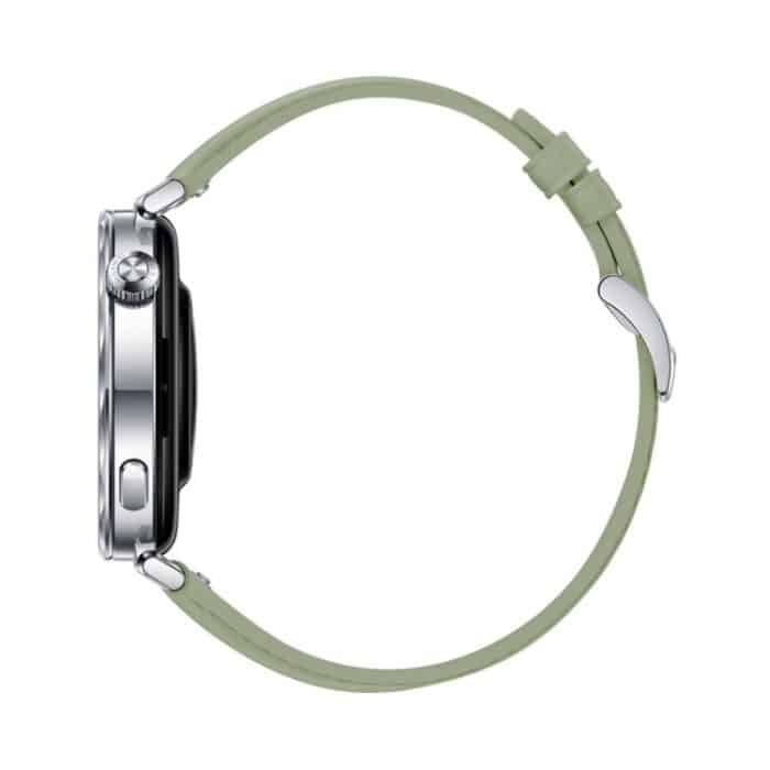 Uhrenarmband aus echtem Leder mit silberner Schnalle, For Huawei Watch GT 5 41mm – Bild 5