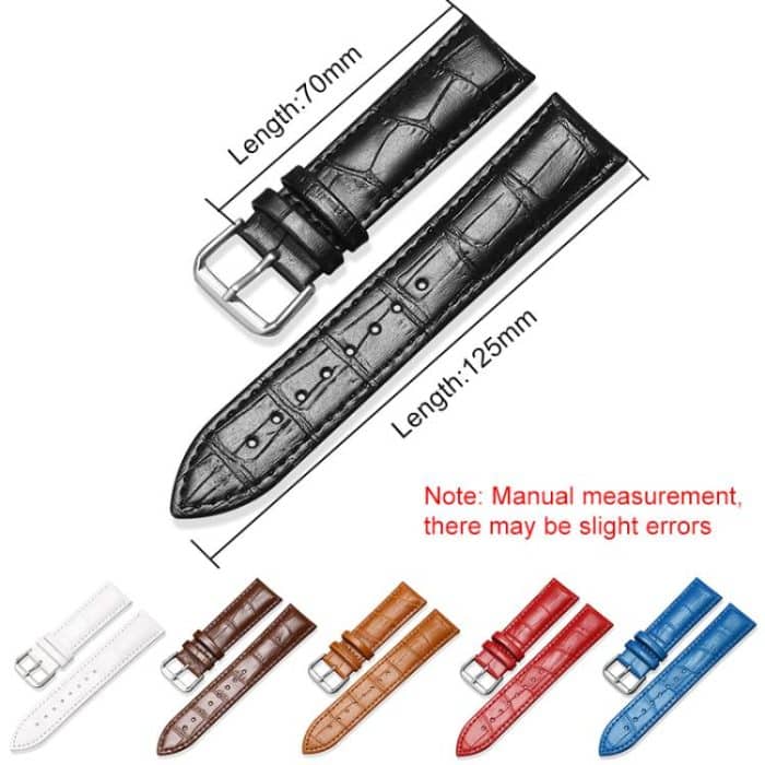 xDfind Bamboo Texture Pin Buckle Leather Watch Band, For Huawei Watch Fit 4 Pro / Fit 4 / Fit 3 20mm, For Huawei Band 10 / 9 / 8 14mm, For Huawei Watch D2 22mm – Bild 8