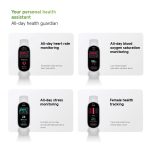 Original Xiaomi Smart Band 10, 1.72 inch AMOLED Screen 5ATM Waterproof Smart Watch, Support Blood Oxygen / Heart Rate Monitor, Smart Band 10 Black, Smart Band 10 Silver, Smart Band 10 Pink Gold – Bild 13