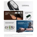 Original Xiaomi Smart Band 10, 1.72 inch AMOLED Screen 5ATM Waterproof Smart Watch, Support Blood Oxygen / Heart Rate Monitor, Smart Band 10 Black, Smart Band 10 Silver, Smart Band 10 Pink Gold – Bild 3