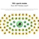 Original Xiaomi Smart Band 10, 1.72 inch AMOLED Screen 5ATM Waterproof Smart Watch, Support Blood Oxygen / Heart Rate Monitor, Smart Band 10 Black, Smart Band 10 Silver, Smart Band 10 Pink Gold – Bild 9