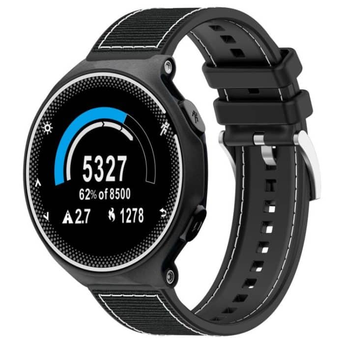 EDA008289404A.jpg xDfind Hybrid Nylon Braid Silicone Watch Band – Bild 1