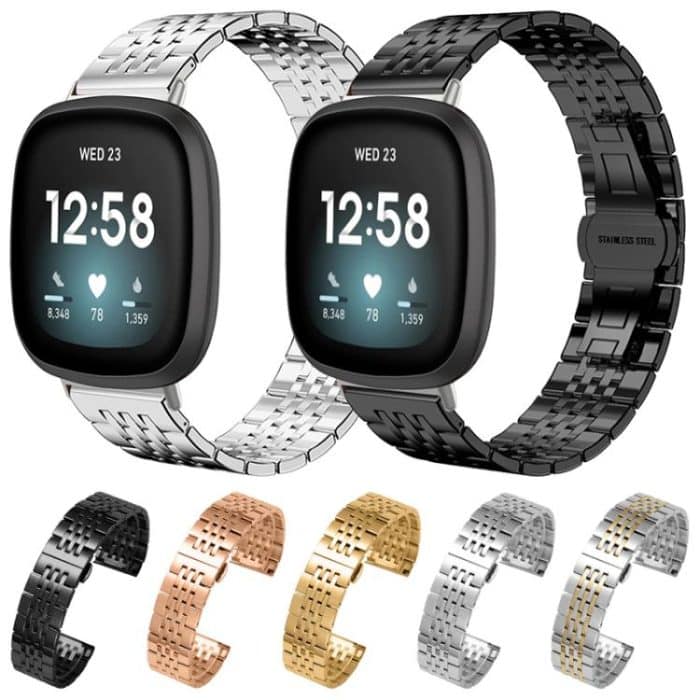 xDfind Seven-bead Solid Stainless Steel Watch Band – Bild 2