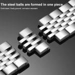 xDfind Seven-bead Solid Stainless Steel Watch Band – Bild 4