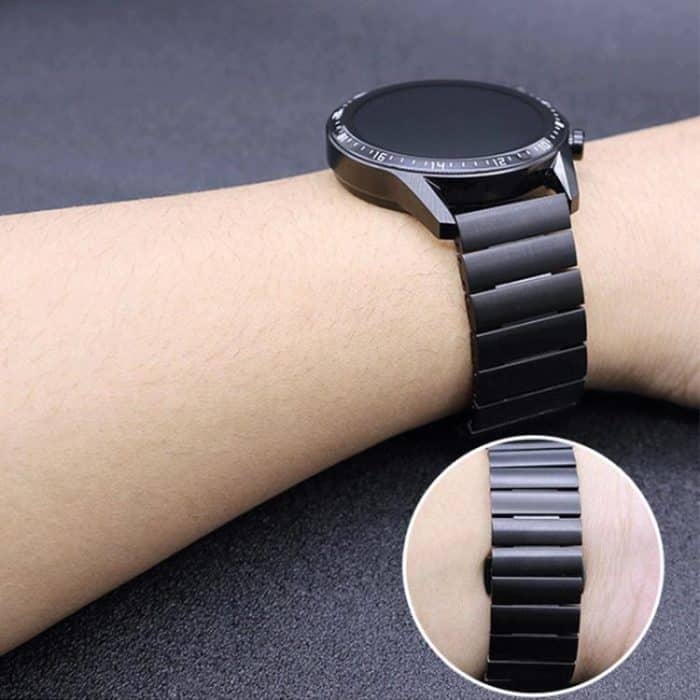 xDfind One-bead Bamboo Solid Stainless Steel Watch Band, For Google Pixel Watch 3 45mm 22mm, For Google Pixel Watch 3 / 2 / 1 41mm 20mm – Bild 6