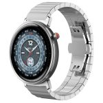 xDfind One-bead Bamboo Solid Stainless Steel Watch Band, For Honor Watch Fit 22mm, For Honor Watch 4 TMA-L19 20mm