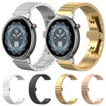 xDfind One-bead Bamboo Solid Stainless Steel Watch Band, For Honor Watch Fit 22mm, For Honor Watch 4 TMA-L19 20mm – Bild 2