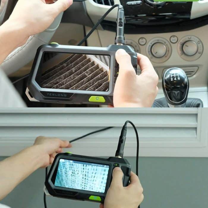 TESLONG NTS500 Industrial Pipeline Endoscope with 5 inch HD Screen, 7.6mm Single Lens / 1m, 3.9mm Lens / 3m, 5.5mm Single Lens / 1m, 7.6mm Single Lens / 5m, 8mm Dual Lens / 1m, 3.9mm Single Lens / 1m, 5.5mm Dual Lens / 1m, 7.6mm Single Lens / 3m... – Bild 14