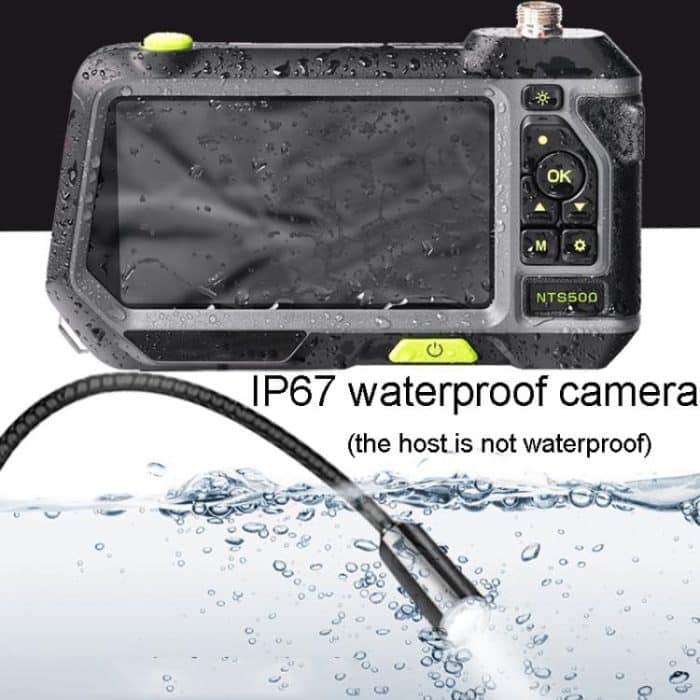 TESLONG NTS500 Industrial Pipeline Endoscope with 5 inch HD Screen, 7.6mm Single Lens / 1m, 3.9mm Lens / 3m, 5.5mm Single Lens / 1m, 7.6mm Single Lens / 5m, 8mm Dual Lens / 1m, 3.9mm Single Lens / 1m, 5.5mm Dual Lens / 1m, 7.6mm Single Lens / 3m... – Bild 9