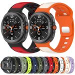 xDfind Dual Color Silicone Watch Band, For Samsung Galaxy Watch8 / Wacth8 Classic – Bild 3