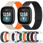 xDfind Litchi Texture Magnetic Silicone Watch Band, For Fitbit Charge 4 / Charge 3 – Bild 2