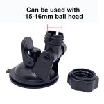 Glass Tile Suction Cup Bracket Base for 15-16mm Ball Head, 55mm, 70mm Black Glue, 70mm Epoxy – Bild 5