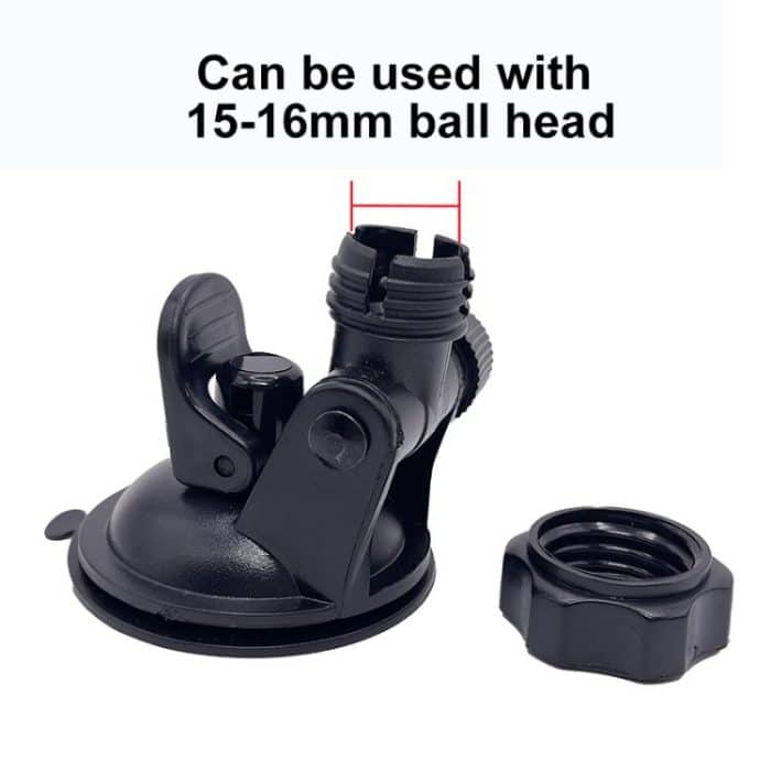Glass Tile Suction Cup Bracket Base for 15-16mm Ball Head, 55mm, 70mm Black Glue, 70mm Epoxy – Bild 5