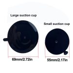 Glass Tile Suction Cup Bracket Base for 15-16mm Ball Head, 55mm, 70mm Black Glue, 70mm Epoxy – Bild 6