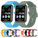 xDfind Quick Release Solid Color Silicone Watch Band, For Huawei Watch Fit 2 – Bild 2