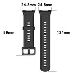 xDfind Quick Release Solid Color Silicone Watch Band, For Huawei Watch Fit 2 – Bild 5