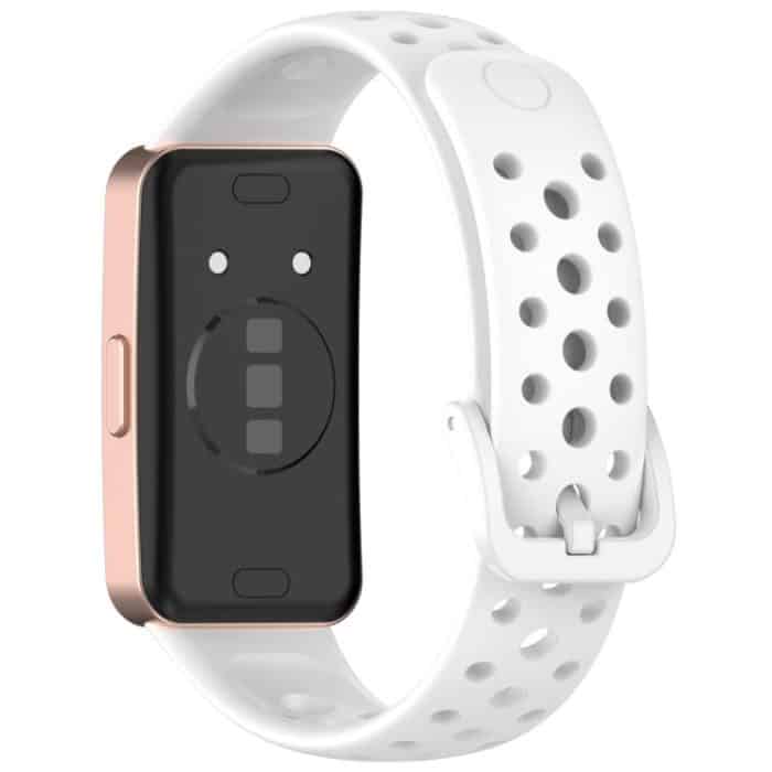 xDfind Hole Style Breathable Silicone Watch Band, For Huawei Band 10 / 9 / 8 – Bild 2