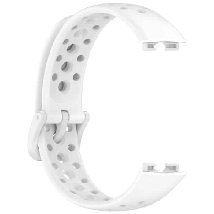 xDfind Hole Style Breathable Silicone Watch Band, For Huawei Band 10 / 9 / 8 – Bild 3