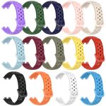 xDfind Hole Style Breathable Silicone Watch Band, For Huawei Band 10 / 9 / 8 – Bild 6