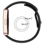 xDfind Reverse Buckle Silicone Watch Band, For Huawei Band 10 / 9 / 8 – Bild 7