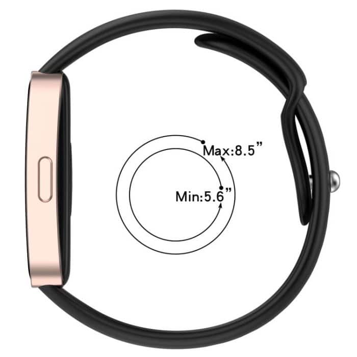 xDfind Reverse Buckle Silicone Watch Band, For Huawei Band 10 / 9 / 8 – Bild 7