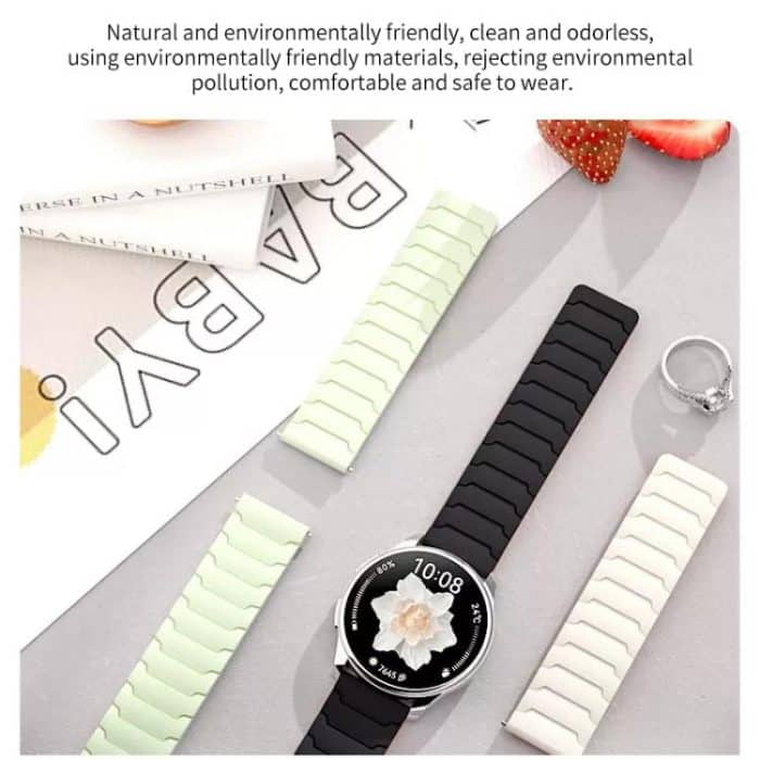 xDfind Magnetic Silicone Watch Band – Bild 7