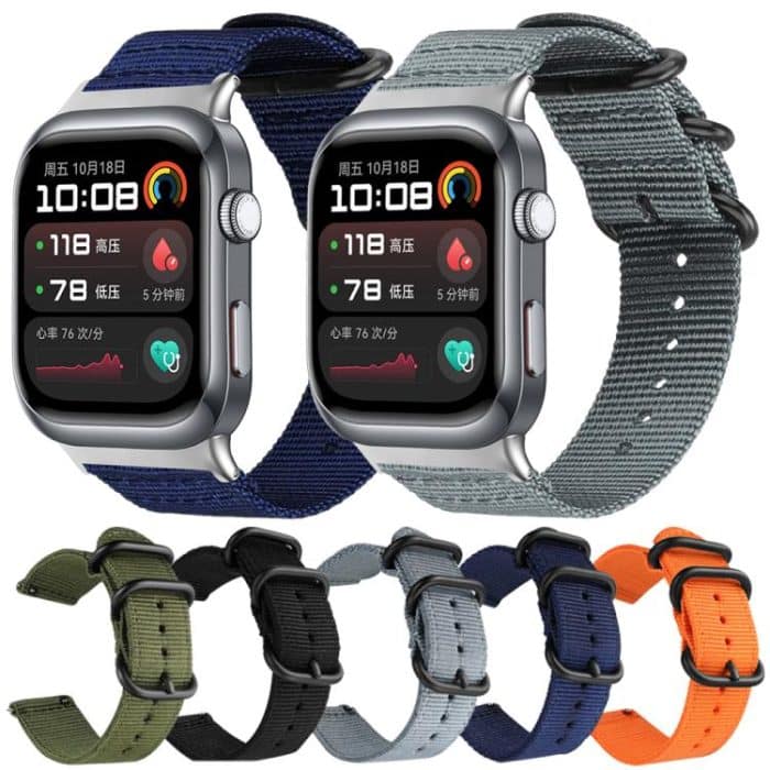 xDfind Ring Buckle Nylon Canvas Watch Band, For Huawei Watch Fit4 / Fit4 Pro / Fit3, For Huawei Watch D2 – Bild 2