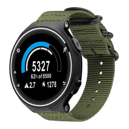 xDfind Ring Buckle Nylon Canvas Watch Band