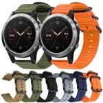 xDfind Ring Buckle Nylon Canvas Watch Band, For Garmin Fenix 8/7X/6X/5X 26mm, For Garmin Fenix 8/7/6/5 22mm, For Garmin Forerunner 235/220/620/630, For Garmin Forerunner 35 / 30 / 35J – Bild 2