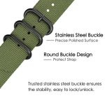 xDfind Ring Buckle Nylon Canvas Watch Band, For Garmin Fenix 8/7X/6X/5X 26mm, For Garmin Fenix 8/7/6/5 22mm, For Garmin Forerunner 235/220/620/630, For Garmin Forerunner 35 / 30 / 35J – Bild 6