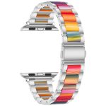 xDfind Three Beads Metal Resin Watch Band, For Apple Watch 42 / 44 / 45 / 46 / 49mm, For Apple Watch 38 / 40 / 41 / S10 42mm – Bild 3