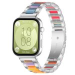 xDfind Three Beads Metal Resin Watch Band, For Huawei Watch Fit4 / Fit4 Pro / Fit3, For Huawei Band 10 / 9 / 8