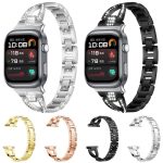 xDfind X-Shaped Single Row Diamond Metal Watch Band, For Huawei Watch Fit4 / Fit4 Pro / Fit3 – Bild 2