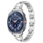 xDfind X-Shaped Single Row Diamond Metal Watch Band, For Samsung Galaxy Watch Ultra/Ultra 2025, For Samsung Galaxy Watch8 / 8 Classic, For Samsung Galaxy Watch 7 / 6 / 5 / FE
