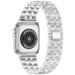 xDfind Five Beads Full Diamond Metal Watch Band, For Apple Watch 42 / 44 / 45 / 46 / 49mm, For Apple Watch 38 / 40 / 41 / S10 42mm – Bild 2