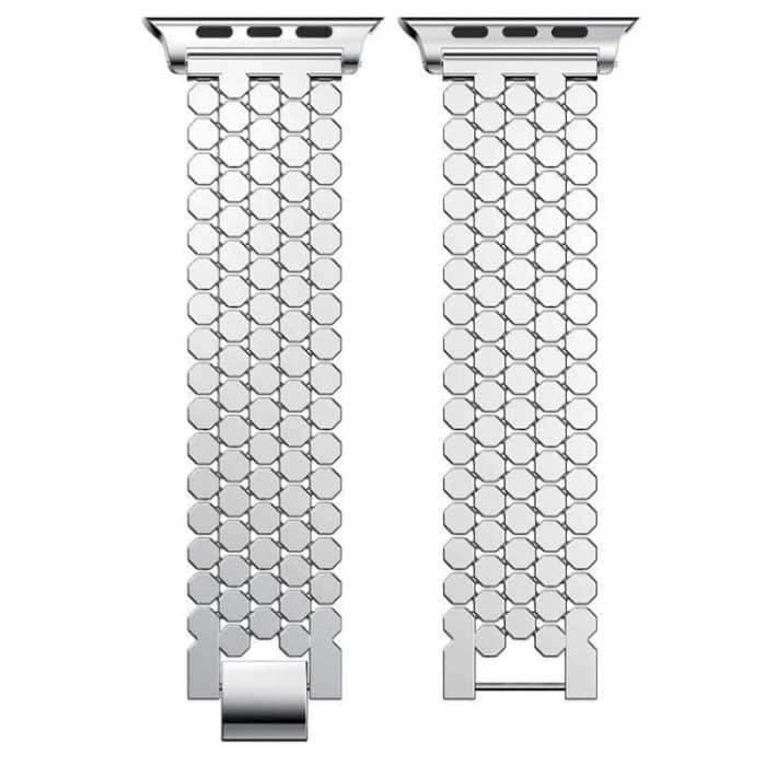 xDfind Fish Scale Texture Metal Watch Band, For Apple Watch 42 / 44 / 45 / 46 / 49mm – Bild 3