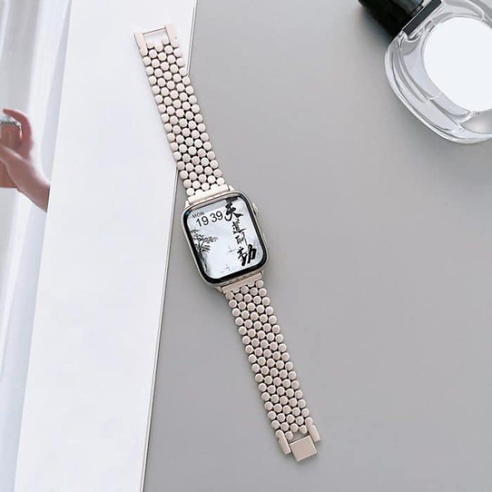 xDfind Fish Scale Texture Metal Watch Band, For Apple Watch 42 / 44 / 45 / 46 / 49mm – Bild 7