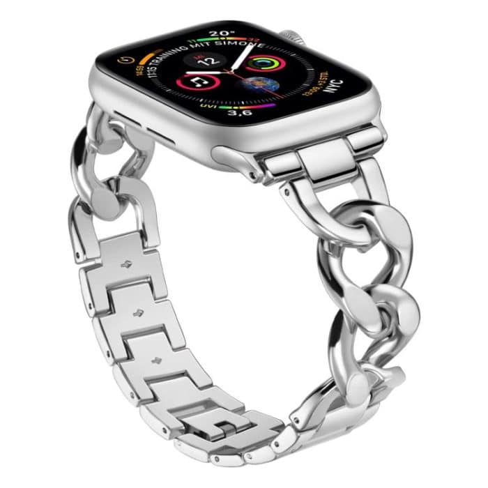 xDfind Denim Chain Metal Watch Band, For Apple Watch 42 / 44 / 45 / 46 / 49mm – Bild 1