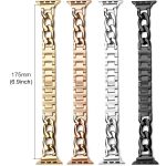 xDfind Denim Chain Metal Watch Band, For Apple Watch 42 / 44 / 45 / 46 / 49mm – Bild 4