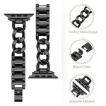 xDfind Denim Chain Metal Watch Band, For Apple Watch 42 / 44 / 45 / 46 / 49mm – Bild 5