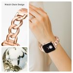 xDfind Denim Chain Metal Watch Band, For Apple Watch 42 / 44 / 45 / 46 / 49mm – Bild 7