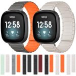 xDfind I-shaped Magnetic Silicone Watch Band, For Fitbit Versa 4 / 3 / Sense 2 / Sense – Bild 2