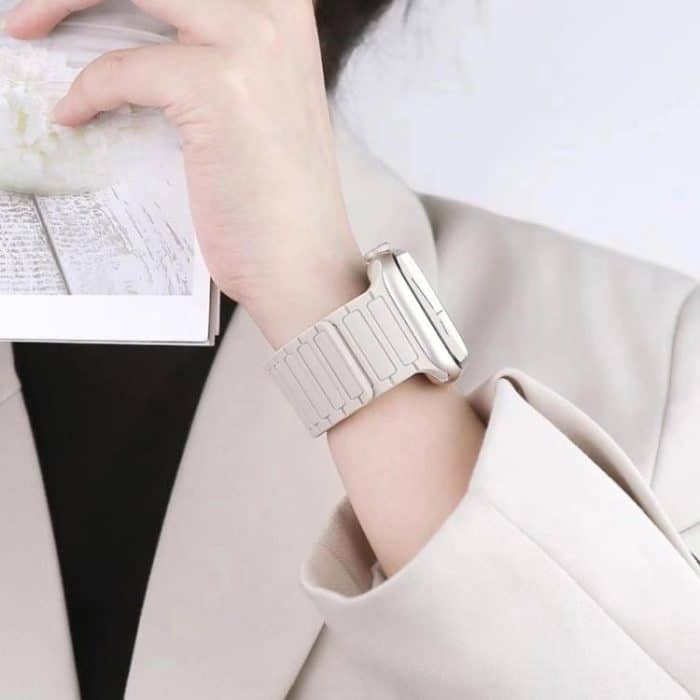 xDfind I-shaped Magnetic Silicone Watch Band – Bild 6