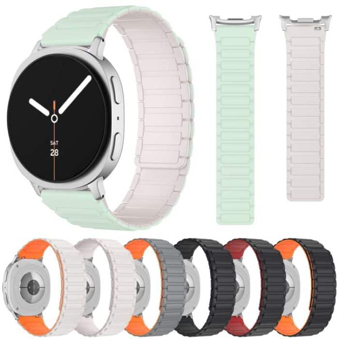 xDfind I-shaped Magnetic Silicone Watch Band – Bild 2