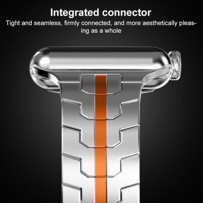 xDfind Butterfly Buckle Stainless Steel Watch Band, For Apple Watch 42 / 44 / 45 / 46 / 49mm, For Apple Watch 38 / 40 / 41 / S10 42mm – Bild 6