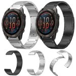 xDfind I-Shaped Buckle Stainless Steel Watch Band, For Garmin Fenix 8/7X/6X/5X 26mm – Bild 2