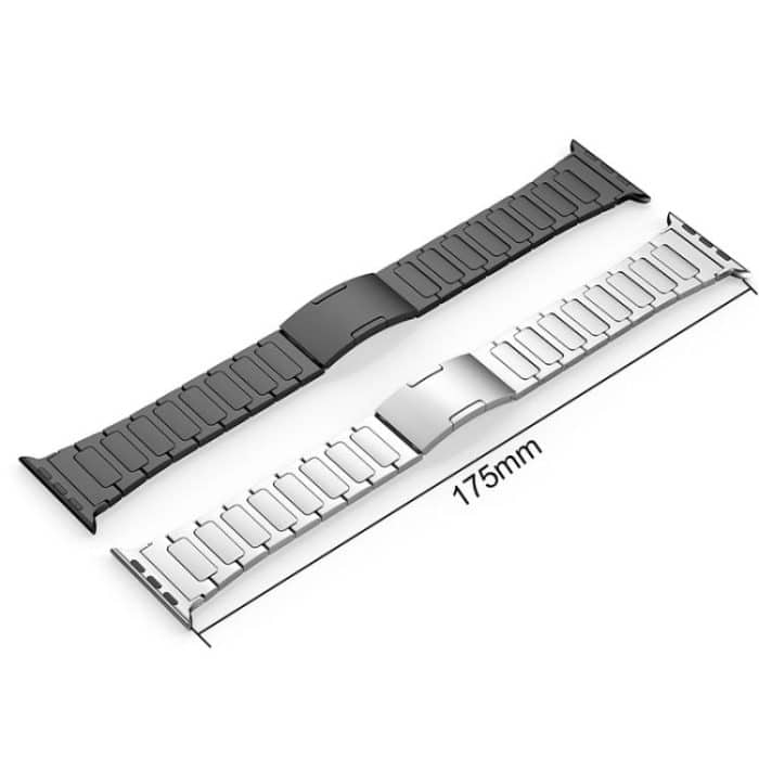 xDfind I-Shaped Buckle Stainless Steel Watch Band, For Apple Watch 42 / 44 / 45 / 46 / 49mm – Bild 3