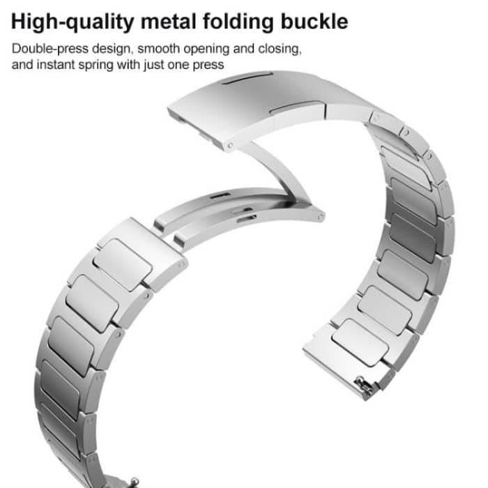 xDfind I-Shaped Buckle Stainless Steel Watch Band, For Apple Watch 42 / 44 / 45 / 46 / 49mm – Bild 5